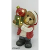 Mondex Since 1986 SANTA LILA Figura Meškiukas LED 23,5x19x40cm