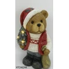 Mondex Since 1986 SANTA LILA Figura Meškiukas LED 25x19x39cm