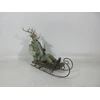 Mondex Since 1986 SANTA LILA Figura łoś na sankach 29,5x10,5x23,5cm