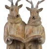 Mondex Since 1986 SANTA LILA Figura łosie rodzina 15x11x42cm
