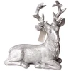 Mondex Since 1986 SANTA LILA Figūrėlė Jeleń sidabrinė 15x7x18 cm