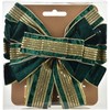 Mondex Since 1986 SANTA LILA Kokarda 32x130 cm žalia velvet