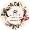 Mondex Since 1986 SANTA LILA 2 auksinių žaisliukų rinkinys
