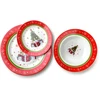 Mondex Since 1986 SANTA LILA Komplet 3 talerzy 22cm 300ml/19/27cm