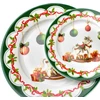 Mondex Since 1986 SANTA LILA Komplet 3 talerzy 22cm 300ml/ 19/27cm