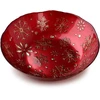 Mondex Since 1986 SANTA LILA Misa dekoracyjna 31x31x7,7cm raudona