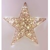 Mondex SANTA LILA žvaigždės formos dekoracija 60x8cm LED