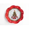 Mondex Since 1986 SANTA LILA Talerz dekoracyjny 19x19x3,7cm