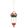 Mondex Since 1986 SANTA LILA Zawieszka balon dzwonek 16x38/68cm x łańcuszkiem