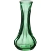 Mondex Since 1986 SERENITE Wazon 4x16,5cm na 1 kwiat žalia stiklinis