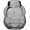 Mondex Since 1986 SERENITE Wazon 9,5x18x23cm pilka stiklinis