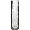 Mondex Since 1986 SERENITE Wazon cylinder 7x7x25cm popękane szkło