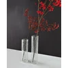 Mondex Since 1986 SERENITE Wazon cylinder 7x7x30cm popękane szkło