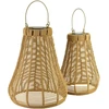 Mondex Since 1986 SOKKE NATURE Lampion solarny 11,5x21x29/41cm