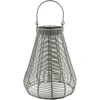Mondex Since 1986 SOKKE Pilkas Lampion solarny 13x27x33/45cm