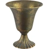 Mondex Since 1986 VIOLA Dekoratyvinė vaza 20x12x23,5 cm metalinė taurė