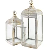 Mondex Since 1986 VIOLA 2 metalinių žibintų rinkinys 24x24x63/19,5x19,5x37cm