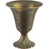 Mondex Since 1986 VIOLA Dekoratyvinė vaza 20x12x23,5 cm metalinė taurė