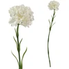 Mondex Since 1986 VIRIDIS Kwiat sztuczny Goździk 50cm balta gumowany