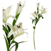 Mondex Since 1986 VIRIDIS Kwiat sztuczny LILIA 90cm balta