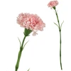 Mondex Since 1986 VIRIDIS Kwiat sztuczny Goździk 50cm rožinė gumowany