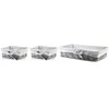 Mondex Since 1986 WILL 3 pintų krepšelių rinkinys 39x25x9/19x16x8/19x16x8 cm