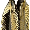 Mondex Since 1986 YARINE GOLD Wazon 13x28cm Liść