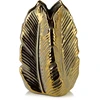 Mondex Since 1986 YARINE GOLD Wazon 13x28cm Liść