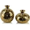 Mondex Since 1986 YARINE GOLD vaza 16x6x16cm