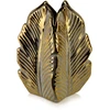Mondex Since 1986 YARINE GOLD Wazon 8x23cm Liść