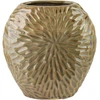Mondex Since 1986 YARINE vaza 20x10x20cm smėlio spalvos