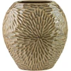 Mondex Since 1986 YARINE vaza 25x12x26 cm smėlio spalvos