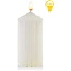 Yermos IDALIA LED žvakė 7x7xh19cm
