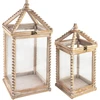 Mondex Since 1986R LOKKE Komplet 2 Latarni XL:28x28x65 cm LL:21,5x21,5x50,5 cm