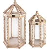 Mondex Since 1986R LOKKE Komplet 2 Latarni XL 32x27,5x65cm L 23x19,5x49cm