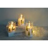Mondex Since 1986 NIKOLAO LED žvakė 7,5x7,5x12,5 cm