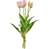 Springos Mondex Since 1986R VIRIDIS Dirbtinė gėlė Puokštė iš 5 rožinių tulpių, 40 cm