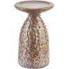 Mondex Since 1986R Namų stiliaus kolekcija YARINE BEIGE Świecznik 10,5x8,5x16,5 cm
