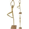 Home Decor Mondex SKULPTŪRA 48CM AUKSAS 2 RŪŠIŲ