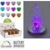 Mondex 8 cm LED STIKLINIS VARPELIS IR BATERIJOMIS MAITINAMAS ANGELAS