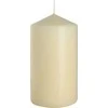 Mondex Świeca CLASSIC CANDLES Walec mały 8x8x10cm kreminė