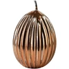 Mondex Candle GORRUOTAS KIAUŠINIS didelis 7,5x10cm rožinis auksinis