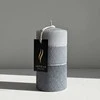 Mondex Świeca MILANO Walec duży 7x7x17,5cm pilka parafinowa