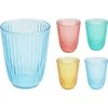 Mondex PLASTIKINIS STIKLAS 300 ML 8X10,5 CM 4 SPALVŲ