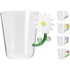 Mondex Szklanka su uchem ze szkła borokrzemowego 410 ml 4 wzory do wyboru