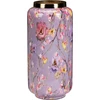 Mondex WAZON DEKORACYJNY Z METALU 15X15X30CM Violetinis