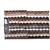 Bathlab Mondex ZAC 2 kilimėlių rinkinys 50x90cm/50x40cm rudomis juostelėmis