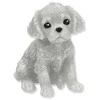 Mondex Žvakė figūrėlė GYVŪNAI ŠUNS SPANIELIS 11x14cm pilkas parafinas