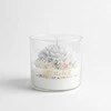 Affek Design Mondex Žvakė stiklinėje 10x9cm PEONYbaltas vaškas
