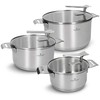Mondex ZWIEGER VISIONARY 6 puodų rinkinys, 16/20/24 cm